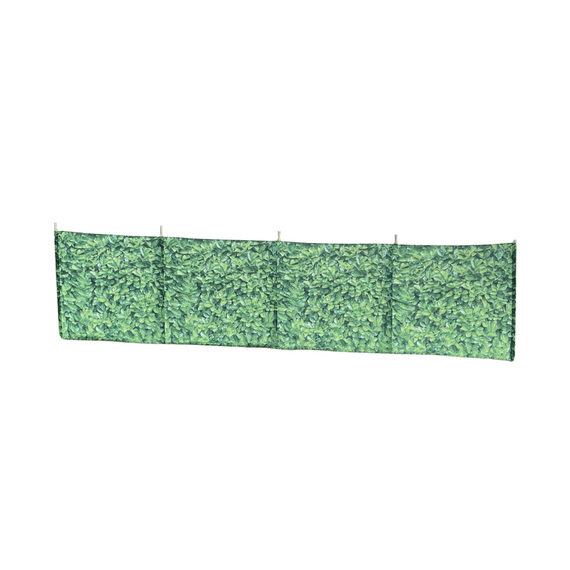 Laurel Hedge Folding Wooden windbreak 5 pole