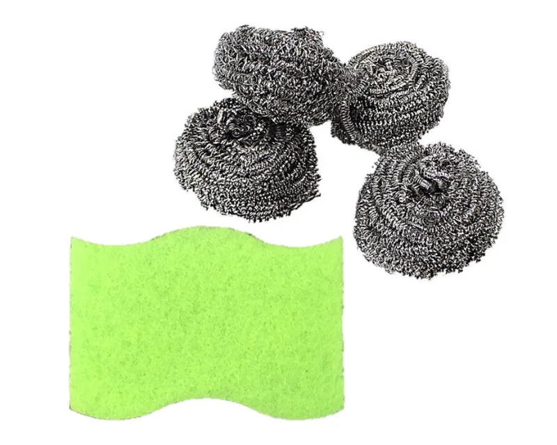 Kitchen Sponge And Scourers Pack Of 5