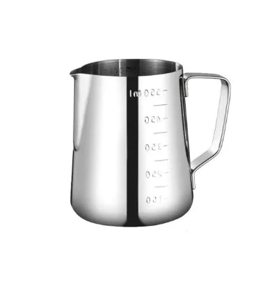 Latte Milk Frothing Steamer Jug 600 Ml Stainless Steel