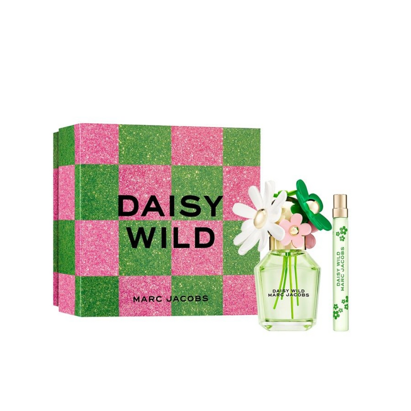 Marc Jacobs Daisy Wild Gift Set (Eau De Parfum Spray 50ml  Eau De Parfum Spray 10ml)