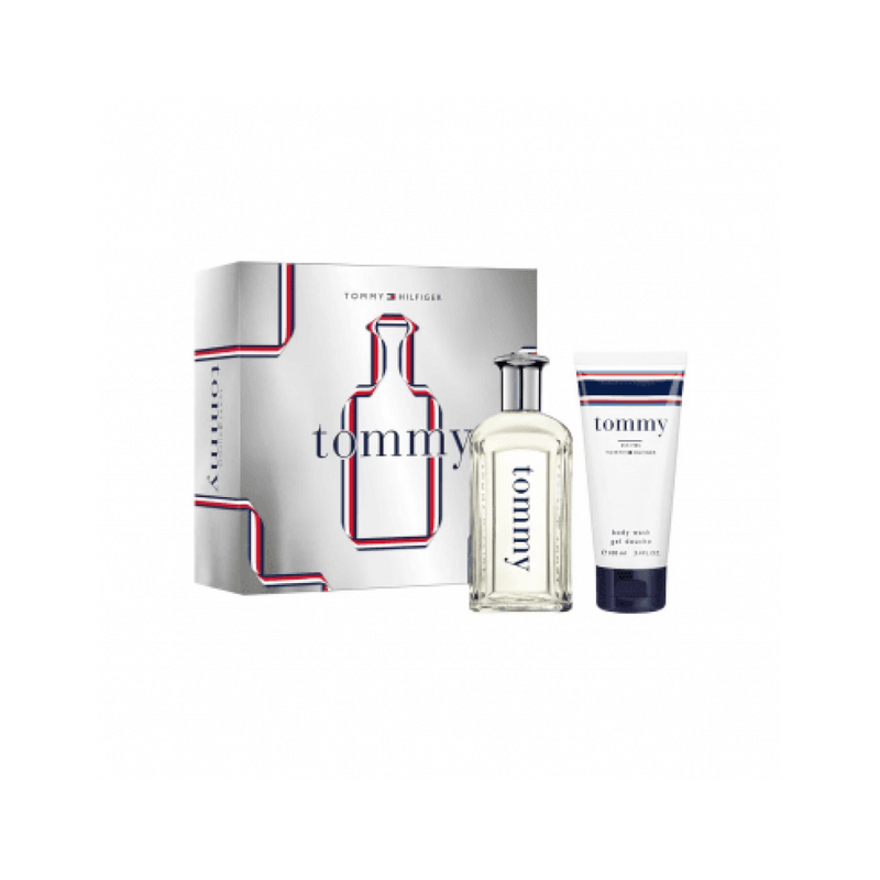 Tommy Hilfiger Tommy Men Gift Set (Eau De Toilette Spray 100ml  Body Wash 100ml)