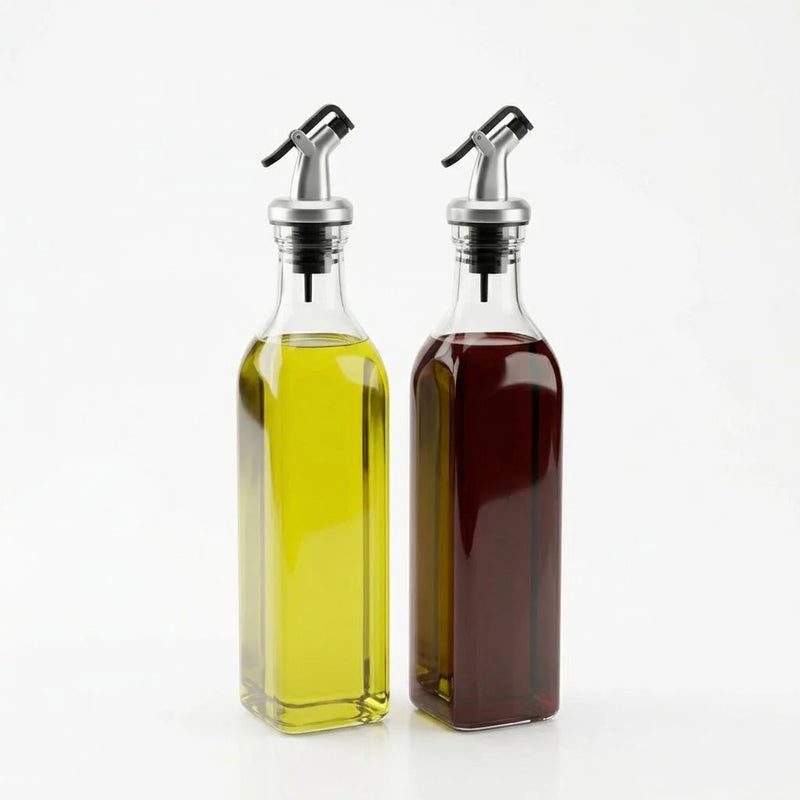 Glass Cruet Set 150Ml Capacity, 2 – Pack, 429G Total Weight