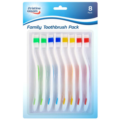 Toothbrush Family Pack Of 8