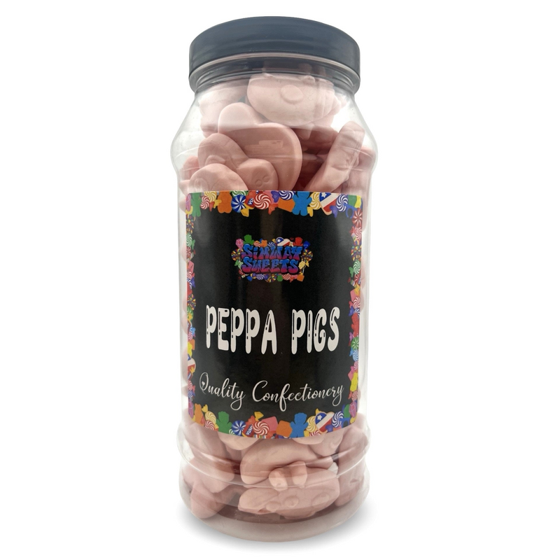 Peppa Pig Retro Gummy Sweets Gift Jar - 570g