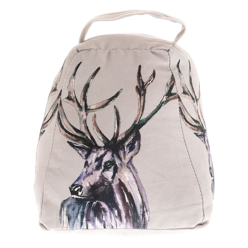 Meg Hawkins Printed Doorstop Stag