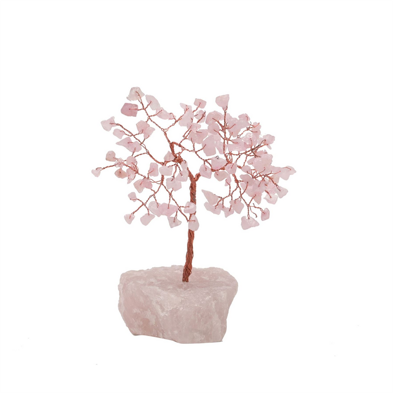 Gemstone Tree Rose Quartz - Love Small