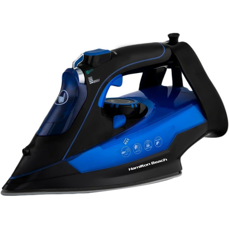 Hamilton Beach 3000W Pro Steam Max  Iron - Blue & Black