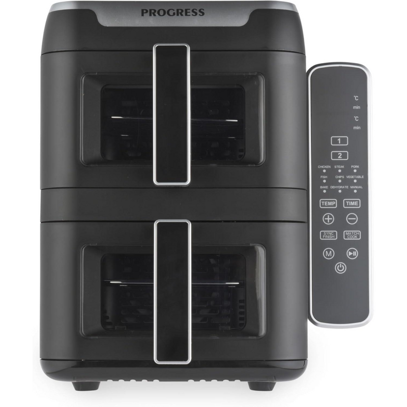 Progress Dual Tier 9L Air Fryer 2400W