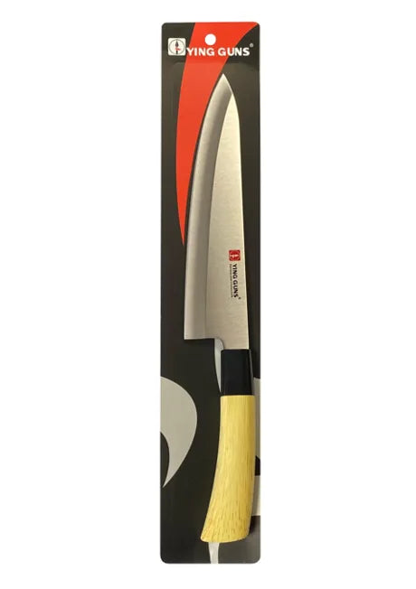Kitchen Chef'S Knife With Wooden Handle