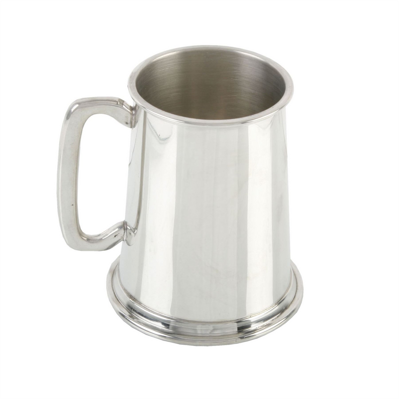 Harvey Makin Tankard 1 Pint Metal Base Plain L
