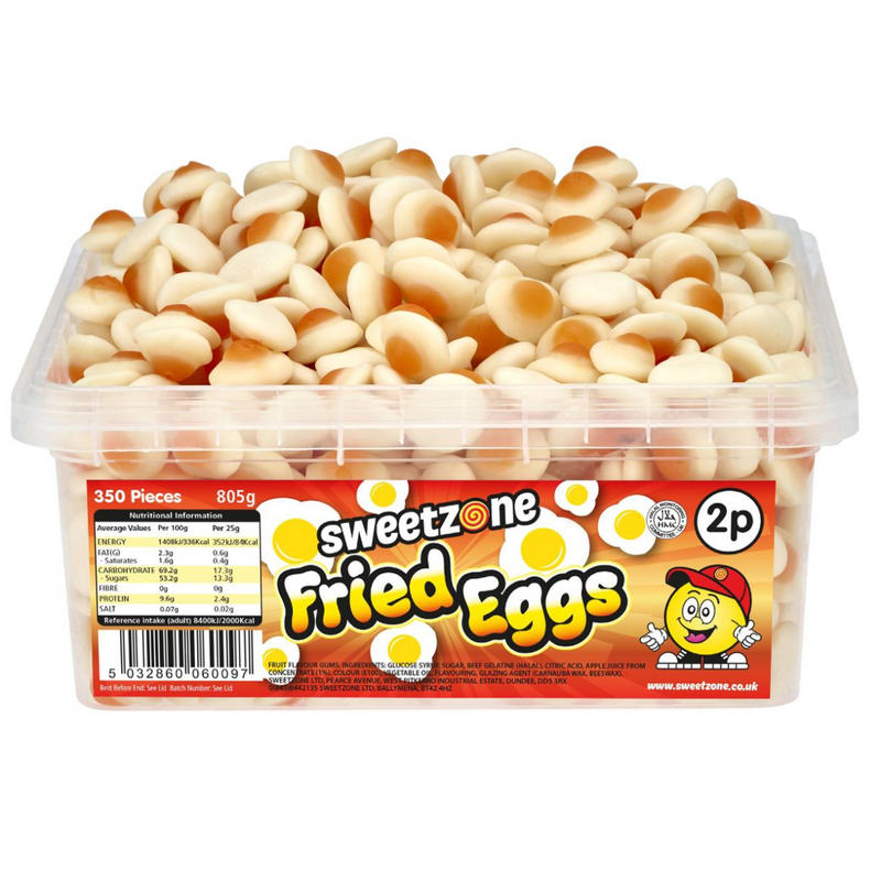 Fried Eggs 805g Tub Sweets