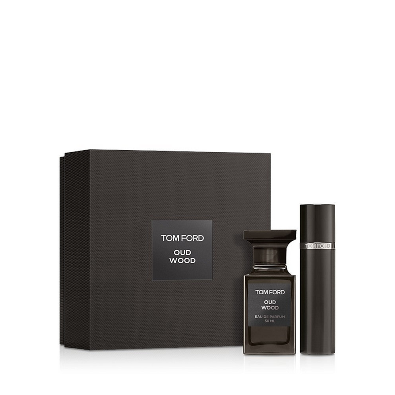 Tom Ford Oud Wood Gift Set (Eau De Parfum Spray 50ml  Eau De Parfum Spray 10ml)