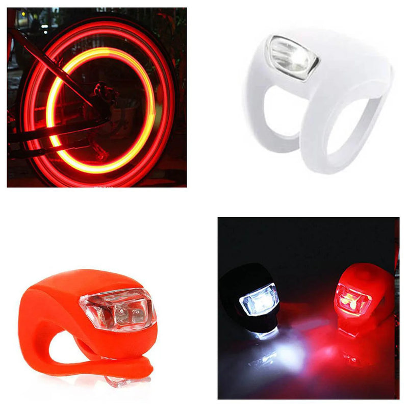 1 Led Bike Light Assorted Colours