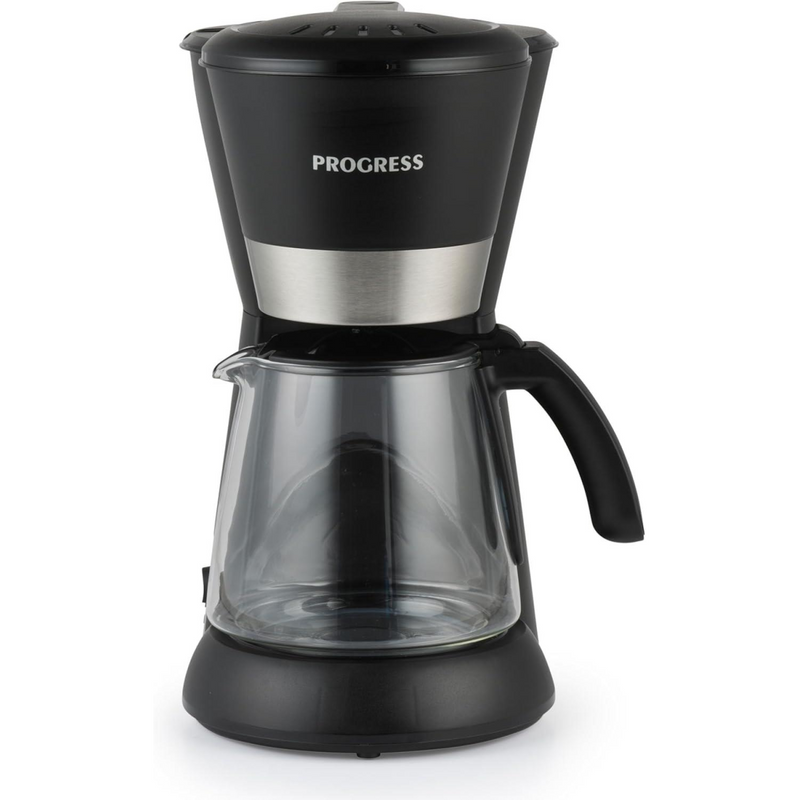 Progress Filter Coffee Maker Machine Auto Shut-Off 1080 W 1.5 L Black
