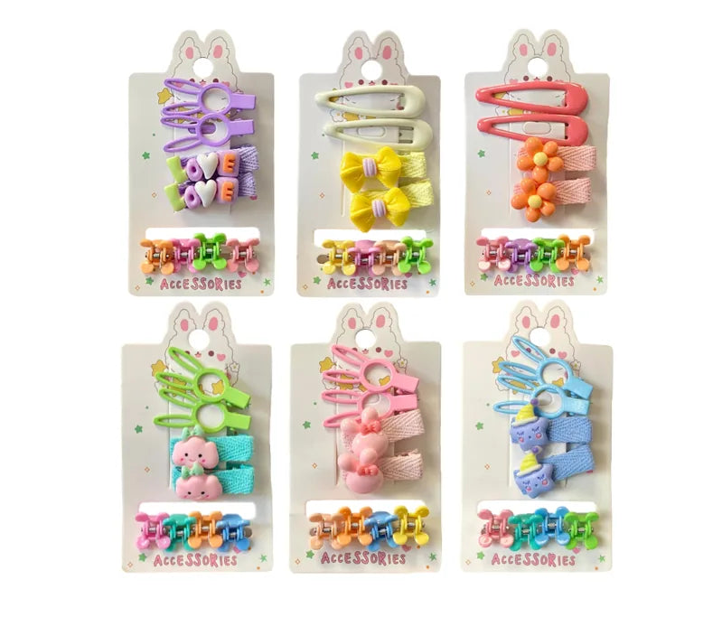 Hair Accessories Clips Assorted Designs And Colours