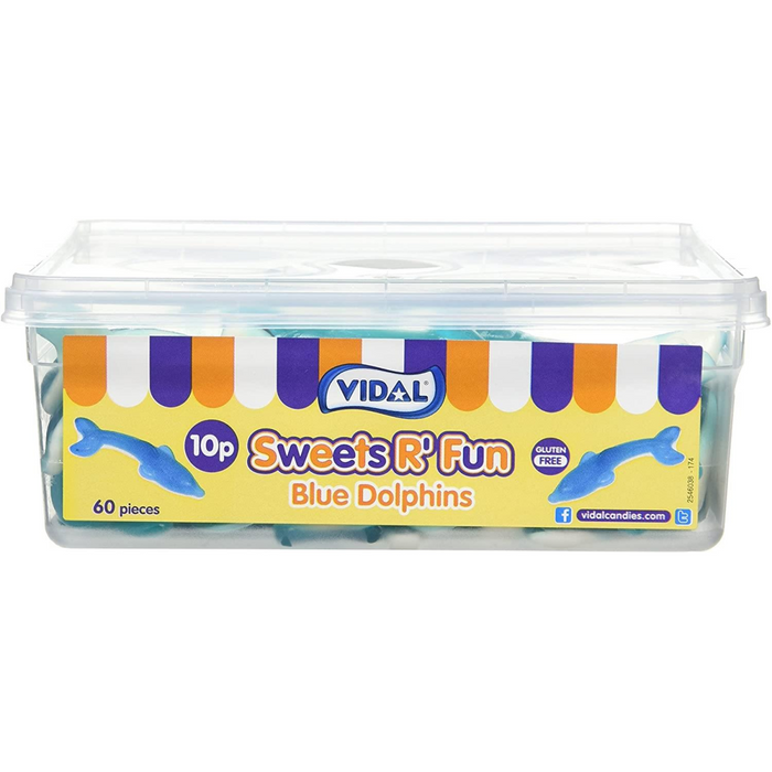 Blue Dolphins 60 Pieces Sweets
