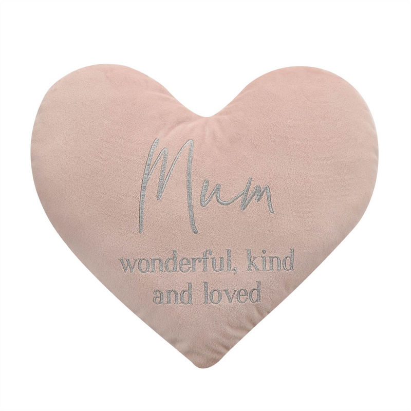 Moments Heart Cushion - Mum