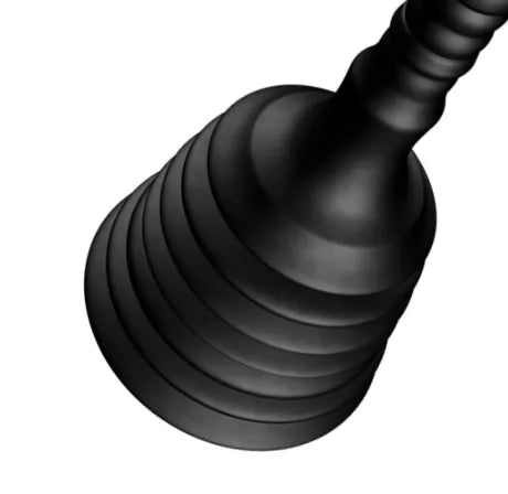 Mini Bathroom Sink Toilet Plunger Dredger Black