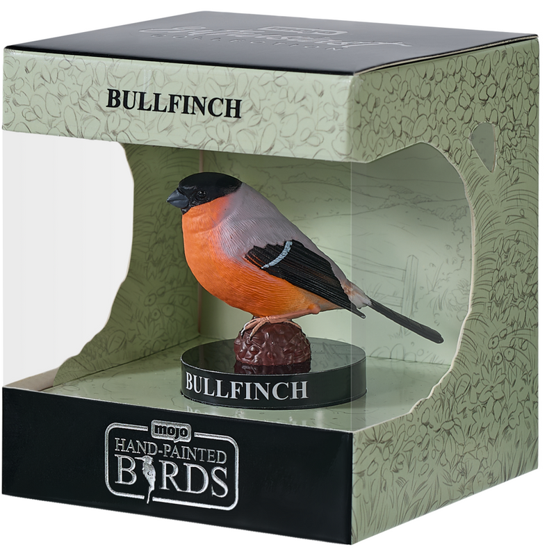 European Bullfinch Mojo Garden Hand Painted Bird