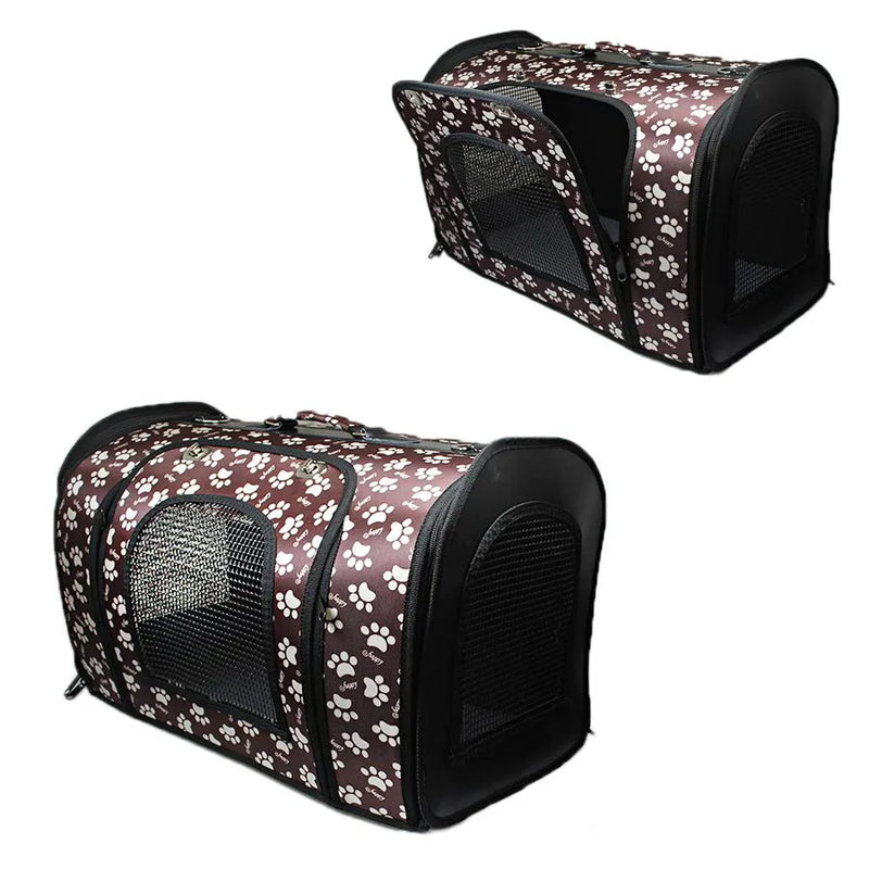 Foldable Pet Dog Cat Animal Carrier Bag Assorted Designs
