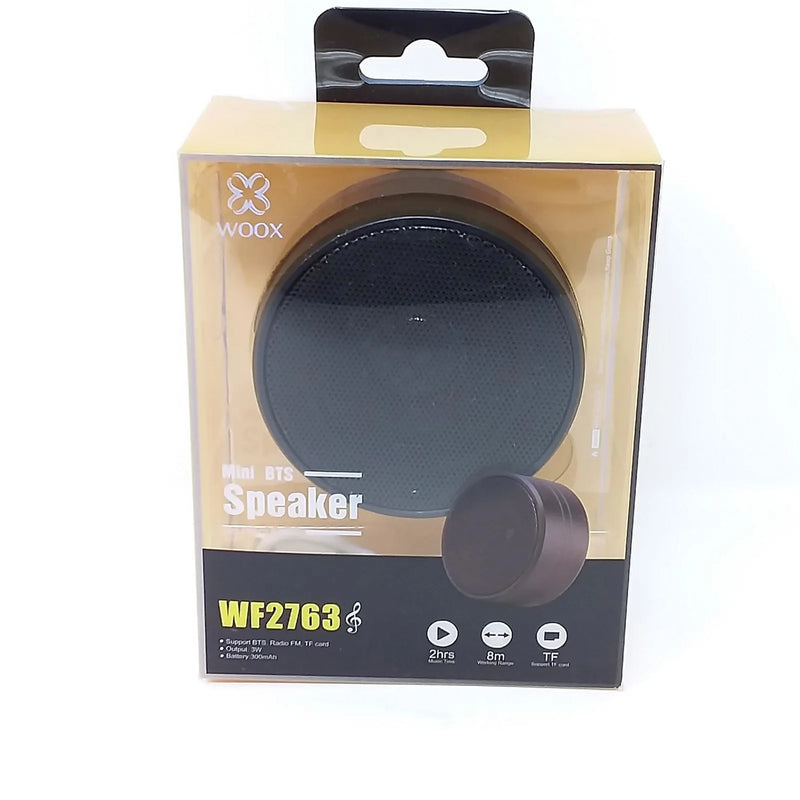 WOOX WF2763 Mini Bluetooth Speaker with FM & TF Card Black