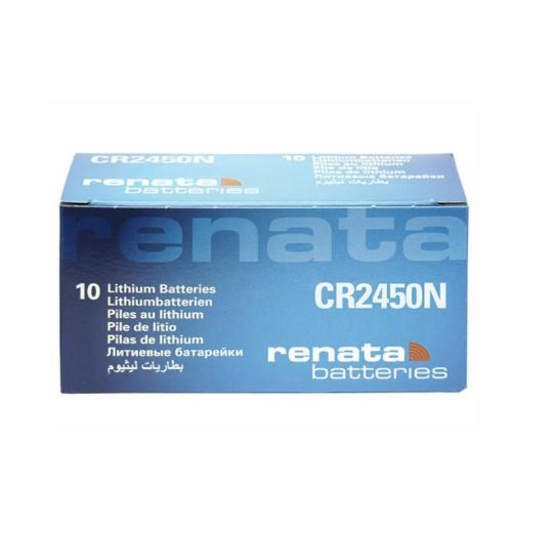 Renata CR2450 Lithium Watch Batteries (10 Pack)