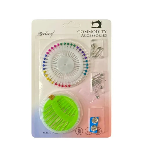 Sewing Needle And Dressmaker Pin Wheel Set
