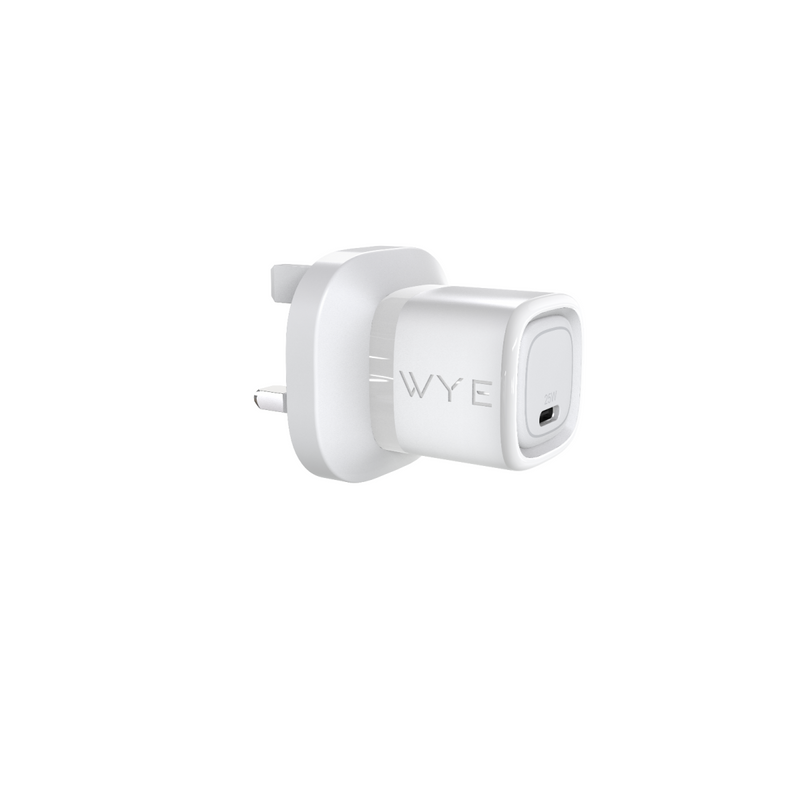 WYEFLUX 25W Single USB-C Power Adapter
