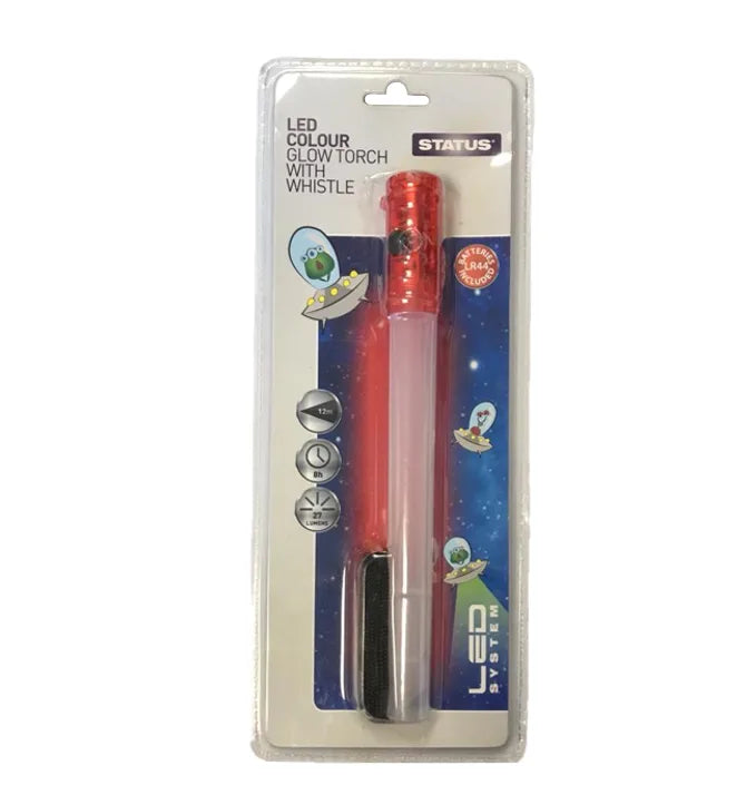 Status Glow Torch With Whistle