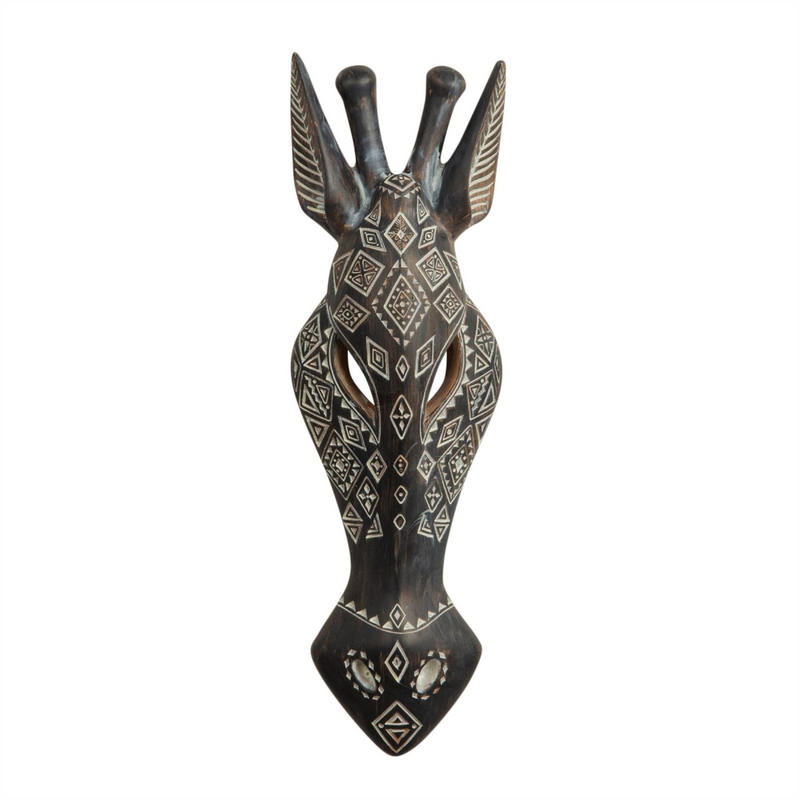 Wall Hanging Zebra Mask 37cm