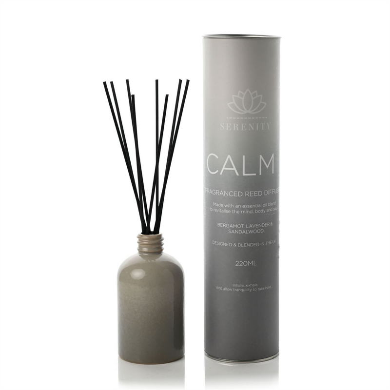 Serenity Calm Ceramic Diffuser 220ml Bergamot, Lavender