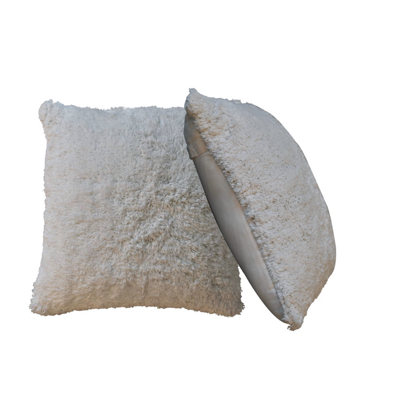 Artisan Furniture Fluffy Cushion Set of 2 ? Cream
