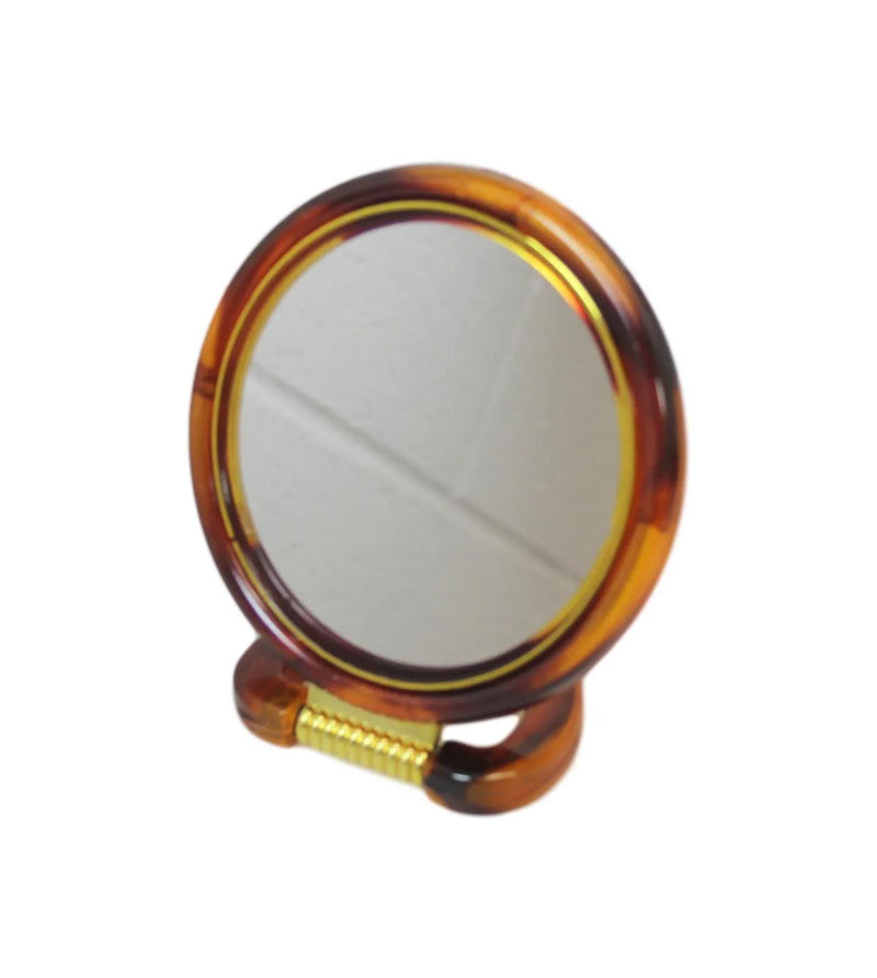 Double Sided Desk Stand Mirror One Side Magnifying One Side Regular