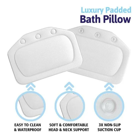 Non Slip Comfort Bath Pillow Cushion