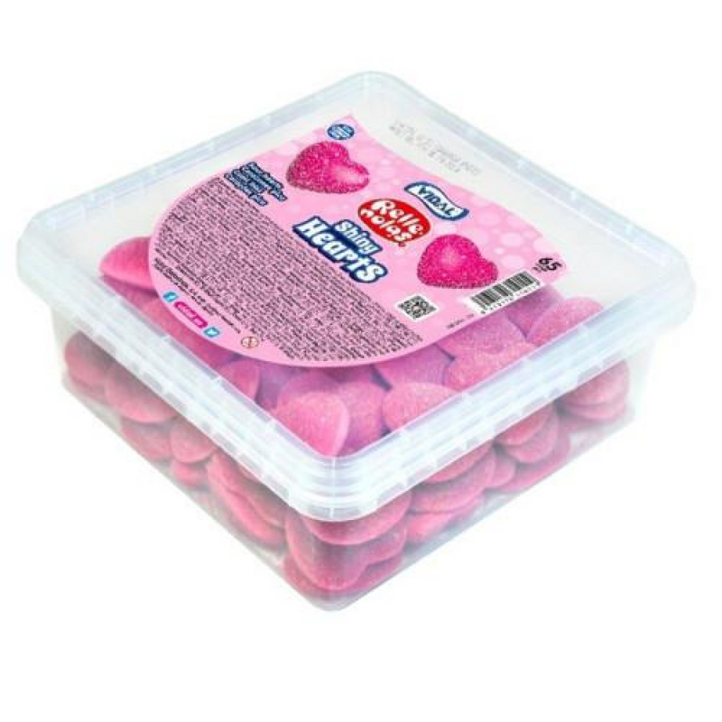 Shiny Red Hearts 65 Count Sweets