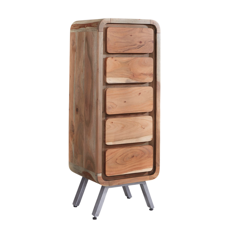 Aspen 5 Drawer Tall Chest