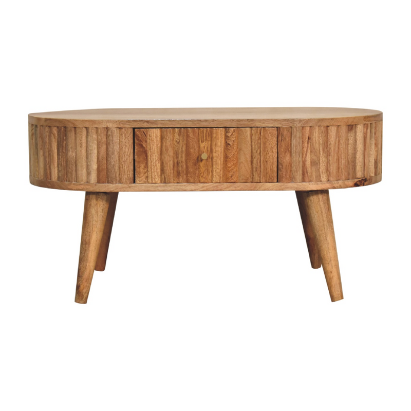 Artisan Furniture Solid Wood Stripe Coffee Table