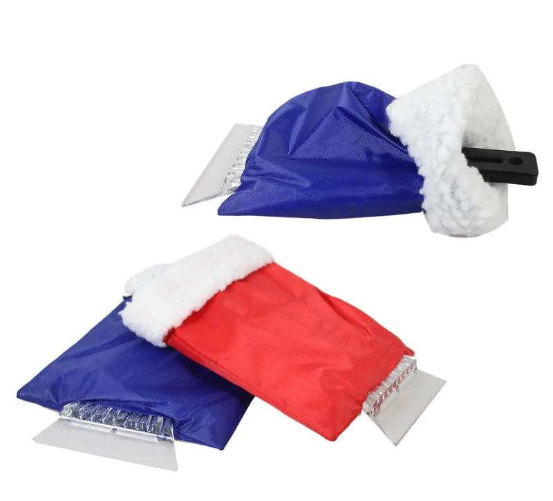 Car Vehicle Window Ice Frost Scraper With Handle Cover Assorted Colours