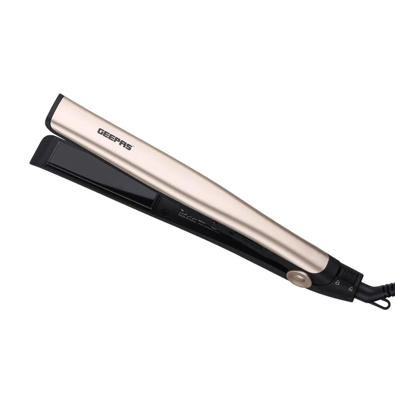 Ceramic Hair Straightener With Ceramic Coating Plates And Led Light Indicator 28W