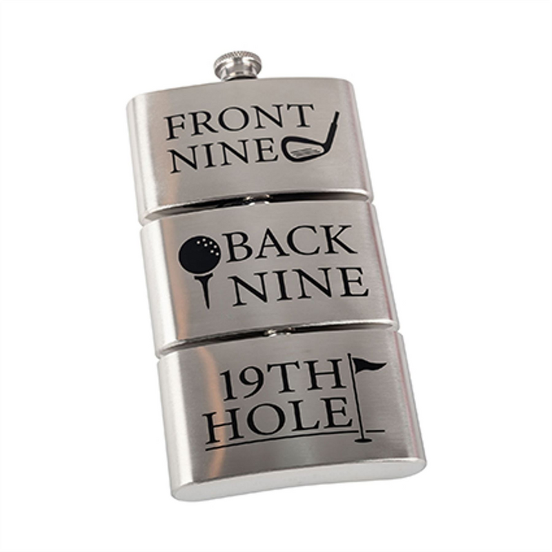 Mad Man 19th Hole Golfer's Flask