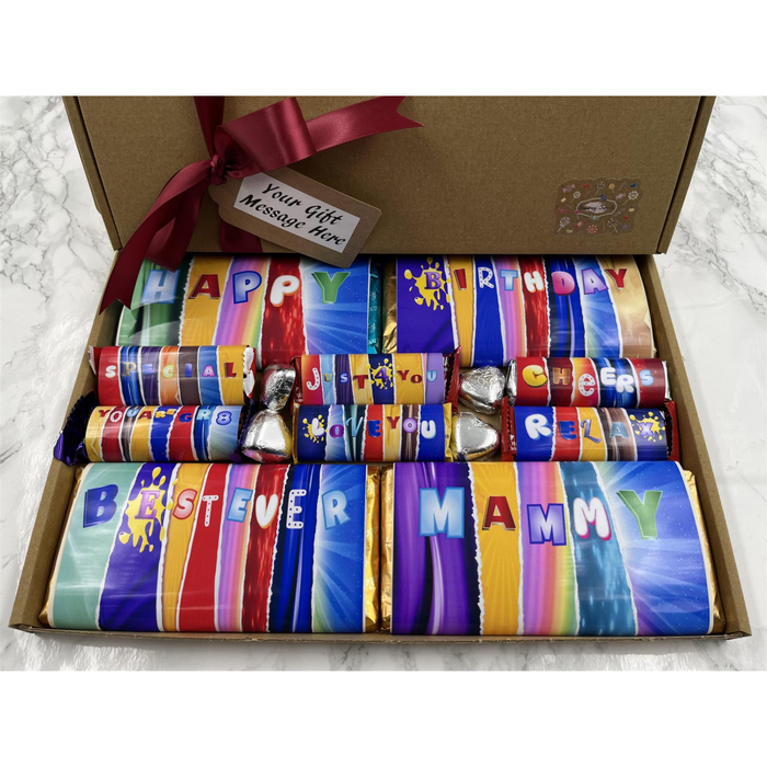 Fun Novelty Birthday Chocolate Wrapper Gift Box - Mammy