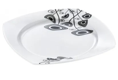 Melamine Square Services Dinner Plate Assorted Designs