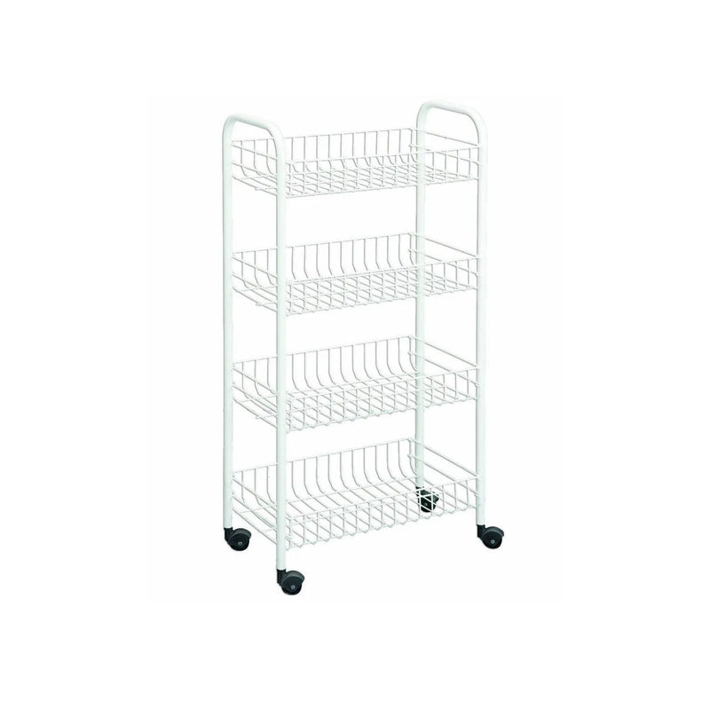 Metal 4 Tier Fruit And Vegetable Kitchen Storage Rack
