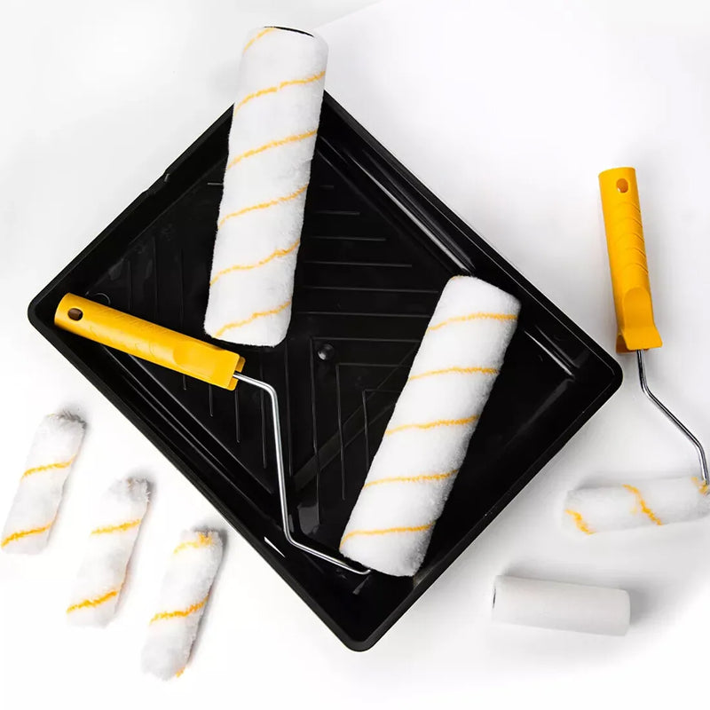 11-Piece Paint Roller Set - Extendable Handle for Wall Ceiling Painting UK