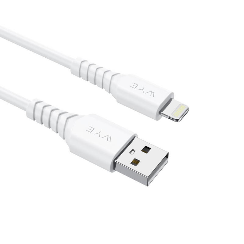 WYE USB-A to 8 Pin Fast Charging & Data Cable 1m