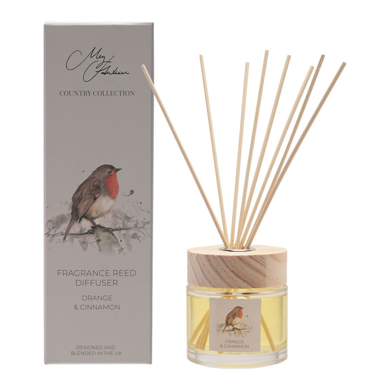 Meg Hawkins 150g Diffuser - Robin Orange & Cinnamon