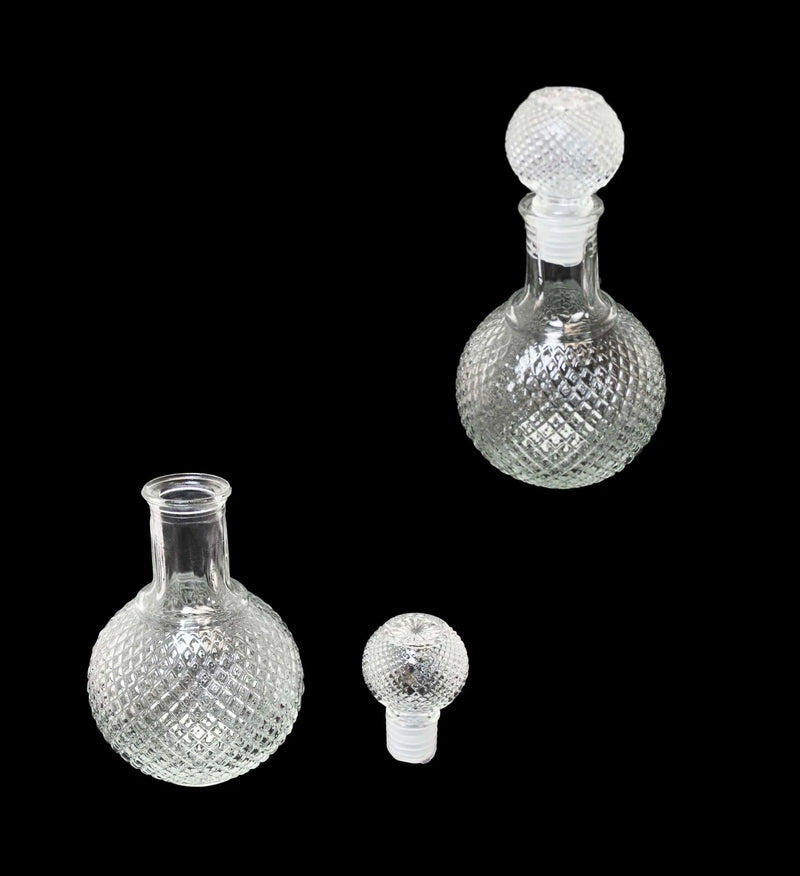 Elegant Glass Oil Vinegar Seasoning Drizzle Bottle 250Ml