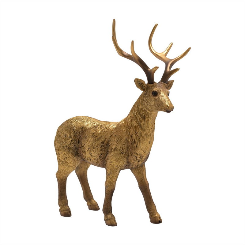 Standing Gold Stag