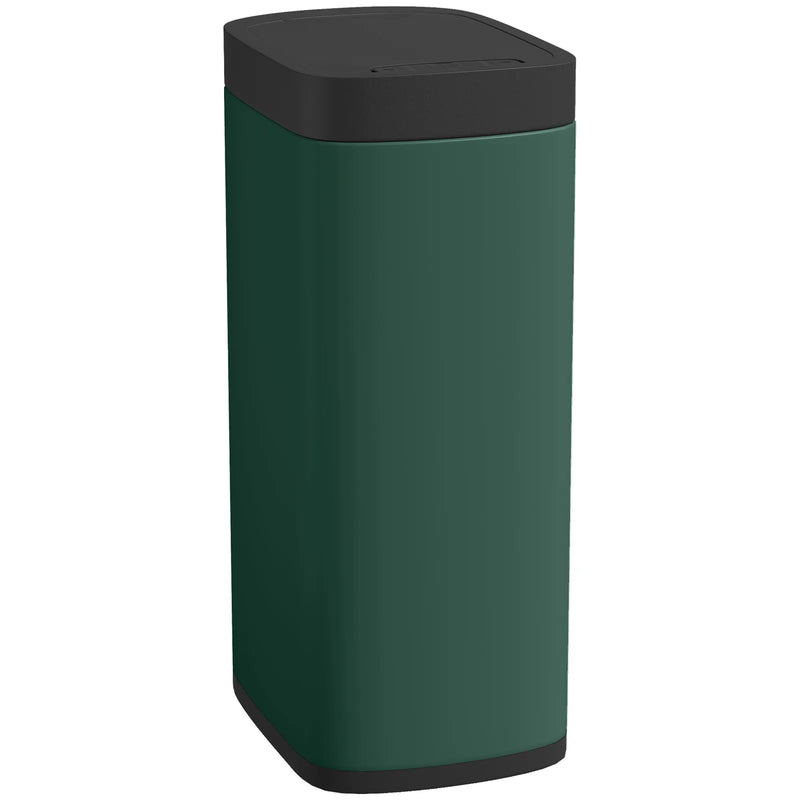 HOMCOM 50L Sensor Bin, Automatic Kitchen Bin, Manual Override, Battery Operated, Inner-Bucket-Free, for Kitchen, Bedroom