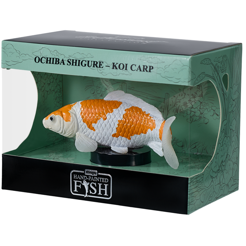 Ochiba Shigure Koi Carp Mojo Hand Painted Fish